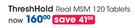 ThreshHold Real MSM 120 Tablets-Per Pack