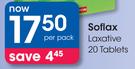 Soflax Laxative 20 Tablets-Per Pack