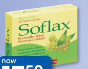 Soflax Laxative 20 Tablets-Per Pack