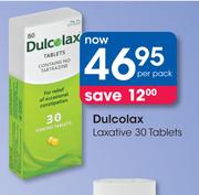 Dulcolax Laxative 30 Tablets-Per Pack