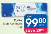Xailin Night Ointment-5g Each
