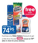 Odor Eaters Products-Per Offer