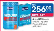 USN Purefit Enduro-1Kg & Power & Cramp-30 Tab