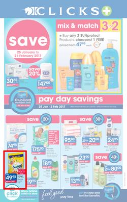 Clicks : Save (25 Jan - 21 Feb 2017), page 1
