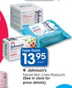 0Johnson's Facial Skin Care Products-Each