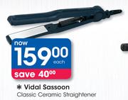 Vidal Sassoon Classic Ceramic Straightener