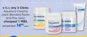 Clicks Aqueous Cream (Excl. Banded Packs And pay Less)-Each