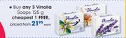 Vinolia Soaps 125g-Each