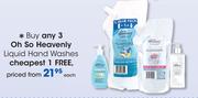 Oh So Heavenly Liquid Hand Washes-Each
