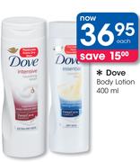 Dove Body Lotion-400ml Each