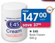 E45 Body Cream-500g