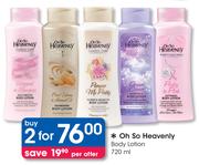 Oh So Heavenly Body Lotion-2 x 720ml 