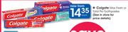 Colgate Max Fresh Or Total Pro Toothpastes-Each