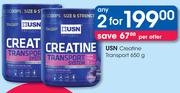 USN Creatine Transport-2x650g