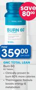 GNC Total Lean Burn 60 60 Tablets-Per Pack