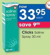 Clicks Saline Spray-30ml