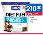 USN Diet Fuel-1kg Each