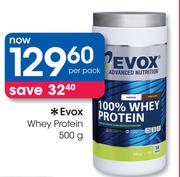 Evox Whey Protein-500g