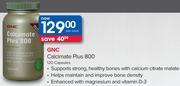 GNC Calcimate Plus 800 120 Capsules-Per Pack