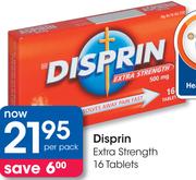 Disprin Extra Strength 16 Tablets-Per Pack
