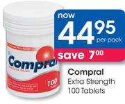 Compral Extra Strength 100 Tablets-Per Pack