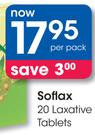 Soflax 20 Laxative Tablets-Per Pack