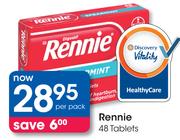Rennie 48 Tablets-Per Pack