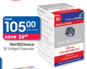 Stat 10 Choice 30 Softgel Capsules-Per Pack