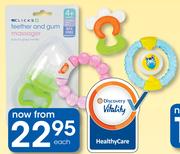 Clicks Waterfilled Beads Teether-Each