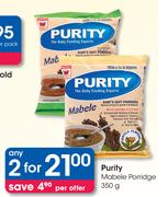 Purity Mabele Porridge-2 x 350g