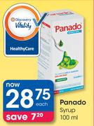Panado Syrup-100ml Each