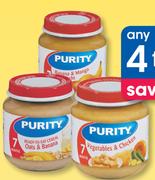 Purity 2nd Foods-4 x 125ml