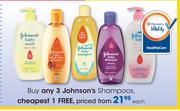 Johnson's Shampoos-Each