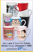 Clicks Home Mugs Each
