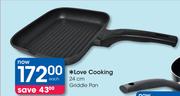 Love Cooking 24cm Griddle Pan Each