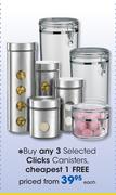 Clicks Canisters Each