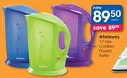 Safeway 1.7Ltr Cordless Frosted Kettle Each