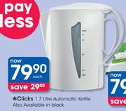Clicks 1.7Ltr Automatic Kettle