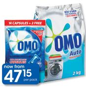Omo Ultra 16 Detergent Capsules-Per Pack
