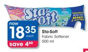 Sta Soft Fabric Softener-500ml Each