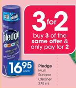 Pledge Multi Surface Cleaner-275ml  Each