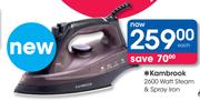 Kambrook 2600 Watt Steam & Spray Iron