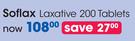 Soflax Laxative 200 Tablets-Per Pack