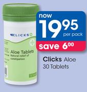 Clicks Aloe 30 Tablets-Per Pack