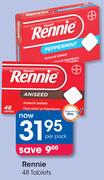 Rennie 48 Tablets-Per Pack