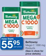 Bettaway Mega C 1000mg Products-Per Pack