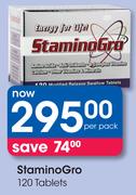 StaminaGro 120 Tablets-Per Pack