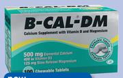 B-Cal-Dm 100 Chewable Tablets-Per Pack