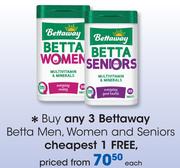 Bettaway Betta Men, Women And Seniors-Each