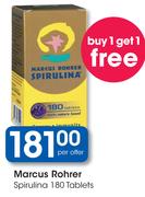 Marcus Rohrer Spirulina 180 Tablets-Per Offer